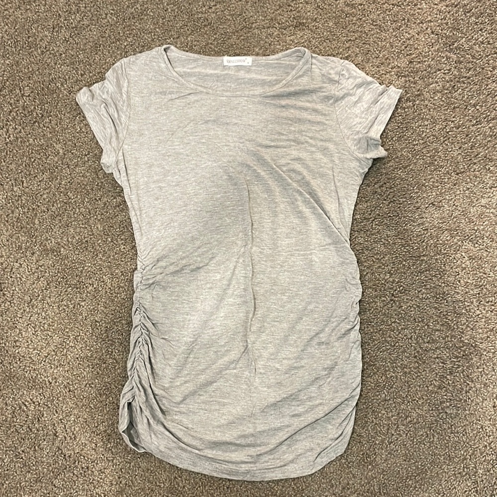 Maternity short sleeve shirt
